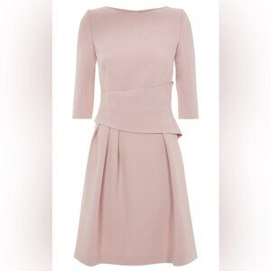 THE FOLD -CAMELOT DRESS in blush